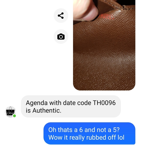 Louis Vuitton Agenda GM in Damier Ebene - Picture 4 of 5